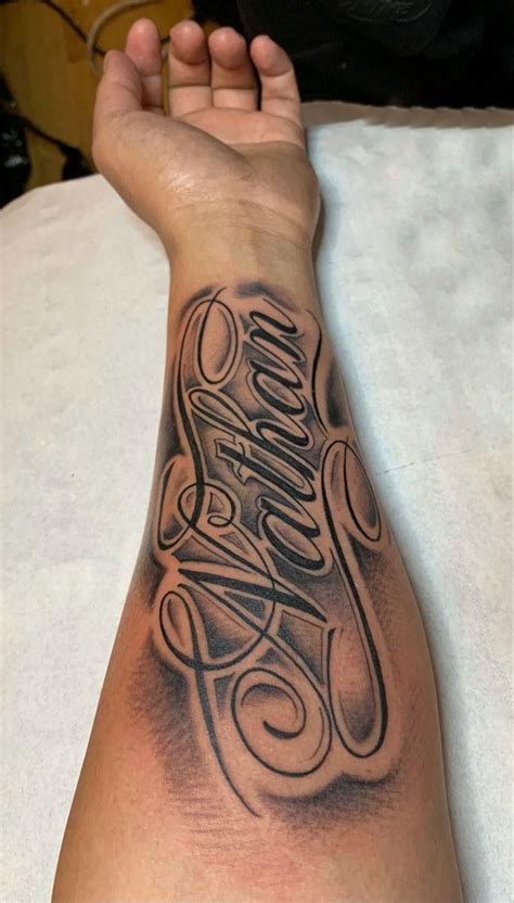 Hand Name Tattoos For Men 40 Forearm Name Tattoos For Men Manly