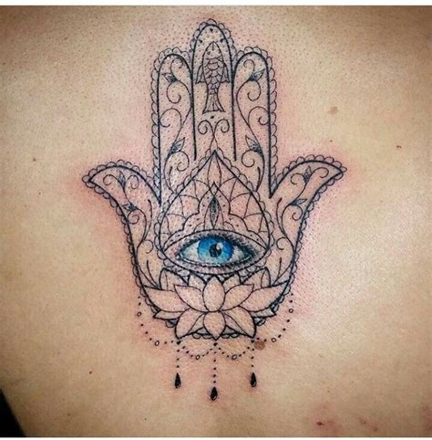 Hand With Eye Tattoo