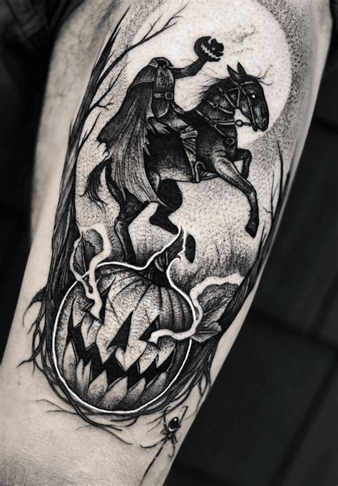 Headless Horseman Tattoo 26