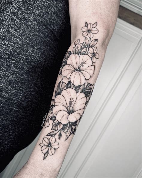 Hibiscus Flower Tattoo Tattoo Design Kit By Imagella On Deviantart