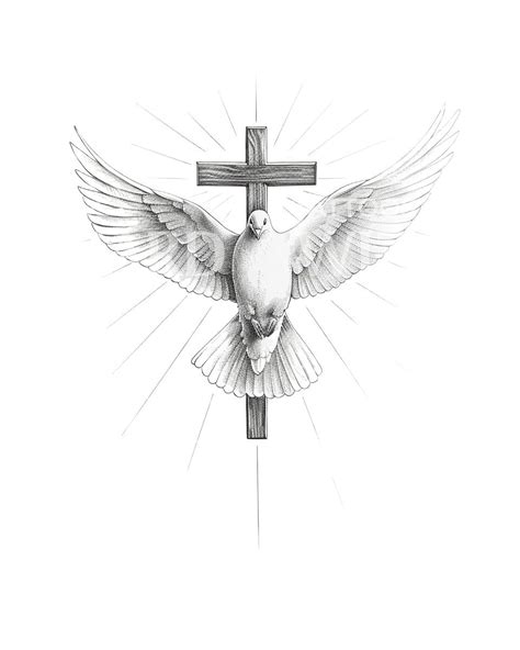Holy Spirit Dove Tattoo Designs