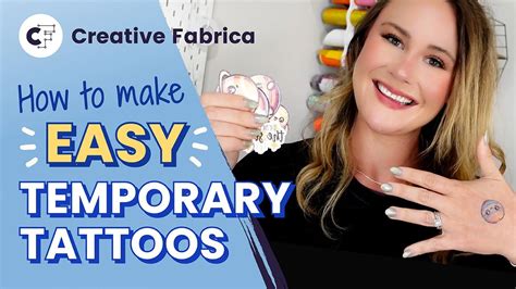 How To Make Easy Temporary Tattoos A Beginner Amp 39 S Cricut Guide Youtube