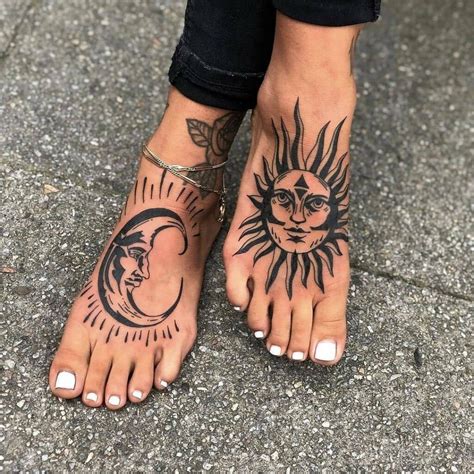 Ideas For Foot Tattoos