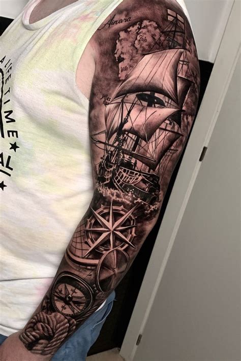 Image Result For Ocean Pirate Ship Tattoos Sleeve Tattoos Nautical Tattoo Sleeve Tattoo Sleeve Men Image Result For Ocean Pirate Ship Tattoos Sleeve Tattoos Nautical Tattoo Sleeve Tattoo Sleeve Men