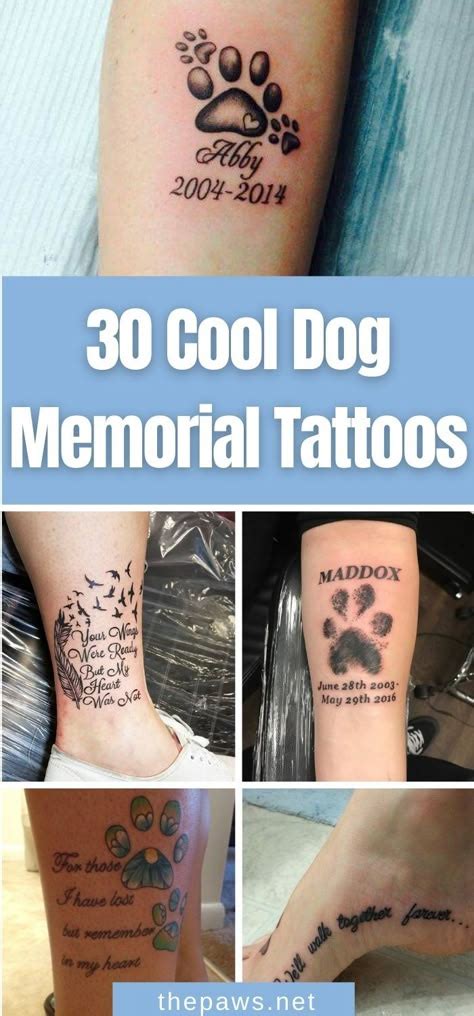 In Memory Of Dog Tattoos Forearm Tattoo Ideas