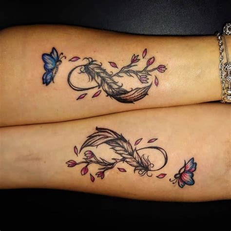 Infinity Tattoos With Butterflies
