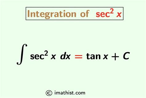 Master the Integral of Sec 2: Essential Calculus Insight