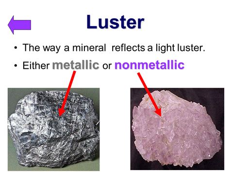 Is luster a chemical or physical trait?