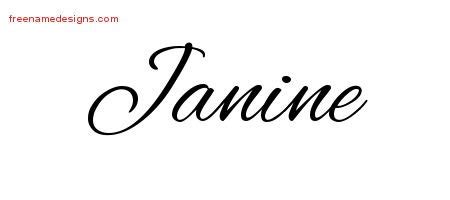 Janine Archives Free Name Designs