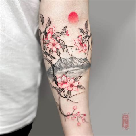 Japanese Cherry Blossom Tattoo The Complete Guide