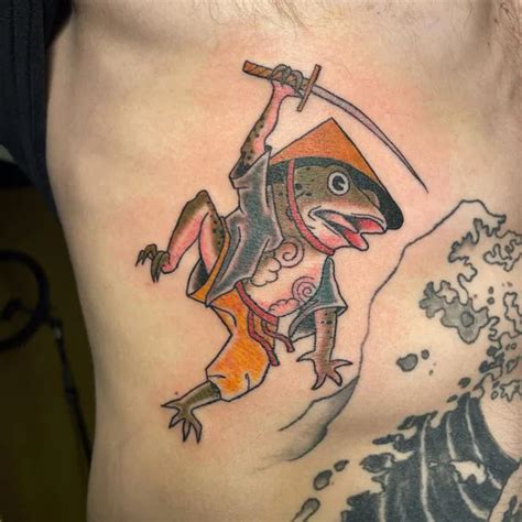 Japanese Frog Tattoo The Complete Guide With Designs