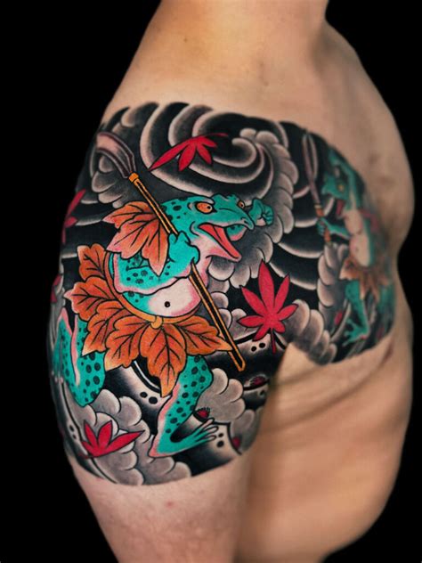 Japanese Tattoo Frog