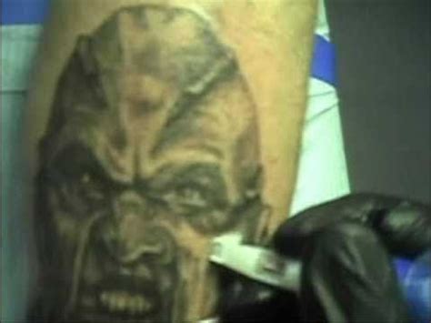 Jeepers Creeper Tattoo Using Electricink Youtube