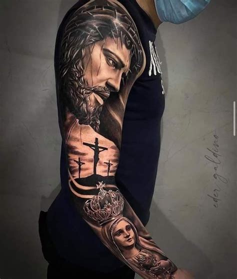 Jesus Tattoo Awesome Realism Artofit Jesus Tattoo Awesome Realism Artofit