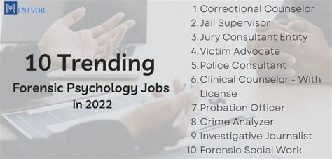 Unlocking Exciting Jobs in Forensic Psychology: Where Science Meets Justice