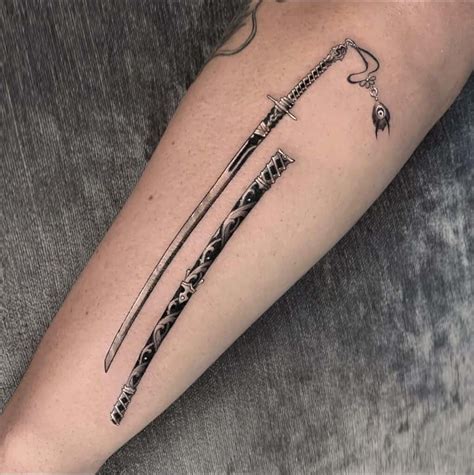 Katana Blade Tattoo At Nicole Webber Blog