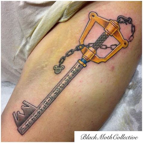 Kingdom Hearts Sora Keyblade Tattoo Kingdom Hearts Sora Keyblade Tattoo