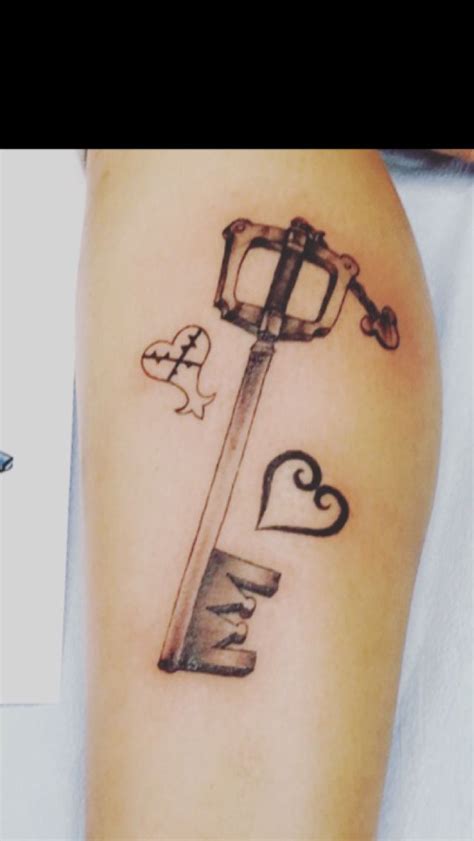 Kingdom Keyblade Heartless Kingdom Hearts Symbol Tattoo Leg Done Kingdom Keyblade Heartless Kingdom Hearts Symbol Tattoo Leg Done