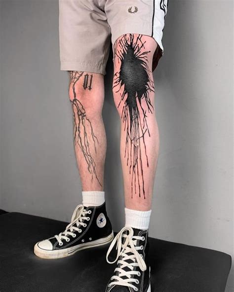 Knee Tattoo Men Designs And Features 24 Ideas Vean Tattoo