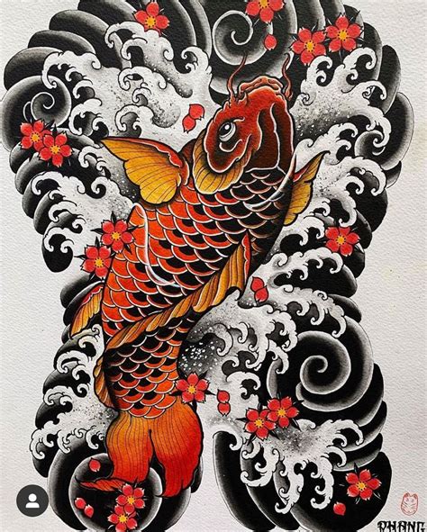 Koi Fish Tattoo Design Drawing In 2025 Tattoo Japanese Style Koi Fish Tattoo Design Drawing In 2025 Tattoo Japanese Style
