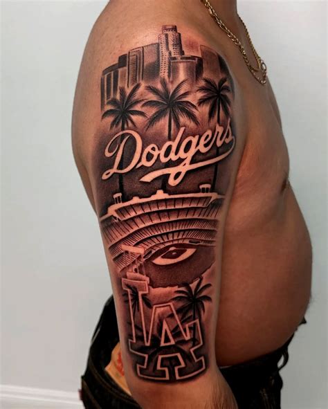 La Dodgers Tattoo Ideas Design Talk