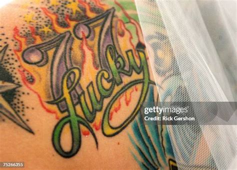 Lady Luck Tattoo Photos And Premium High Res Pictures Getty Images