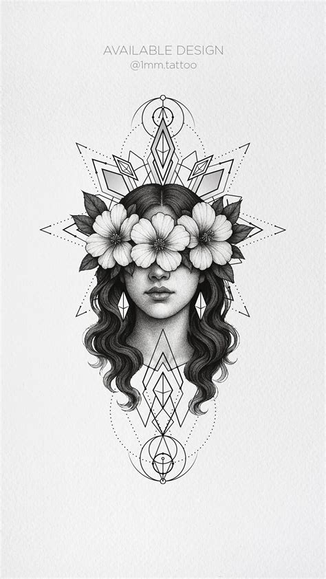 Lady Spring Tattoo Design Fine Line Tattoo Art By Tattoo Artist In Los Angeles California 1Mm Tattoo Studio Lady Spring Tattoo Design Fine Line Tattoo Art By Tattoo Artist In Los Angeles California 1Mm Tattoo Studio