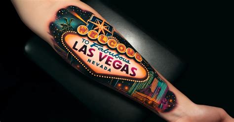 Las Vegas Strip Tattoo Inspiration Trip Ink Tattoo Vegas