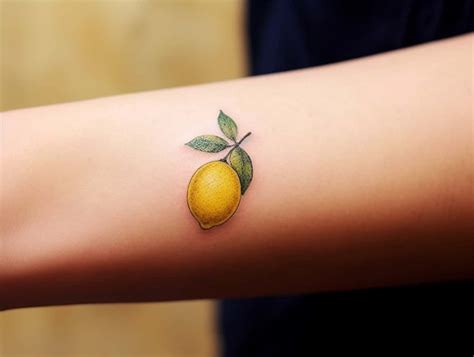 Lemon Tattoo Meaning An Exploration Of Symbolism And Designs