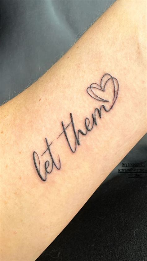 Let Them Tattoos