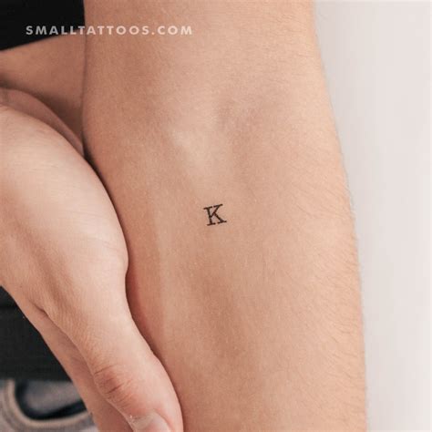 Letters Tagged K Small Tattoos