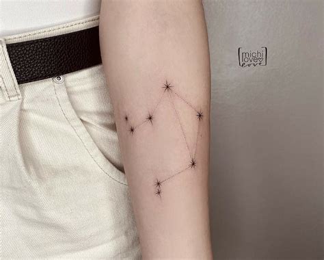 Libra Constellation Tattoo Ideas Amp Designs