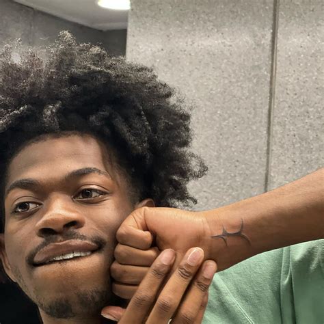 Lil Nas X Reveals Painful Looking First Tattoo Lil Nas X Reveals Painful Looking First Tattoo