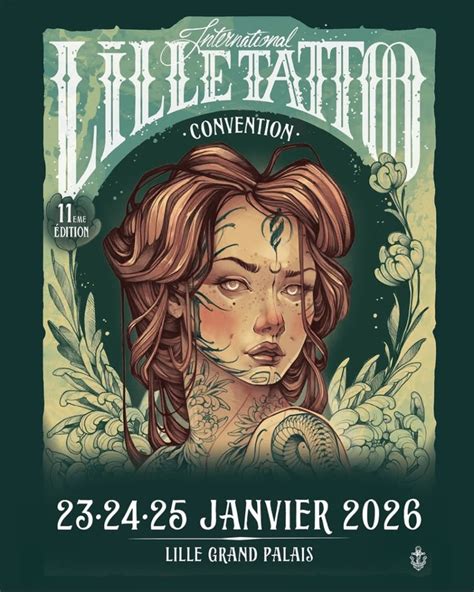 Lille Tattoo Convention 11 January 2026 France Inkppl