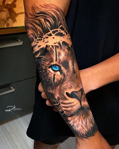 Lion Of Judah Tattoo On Arm