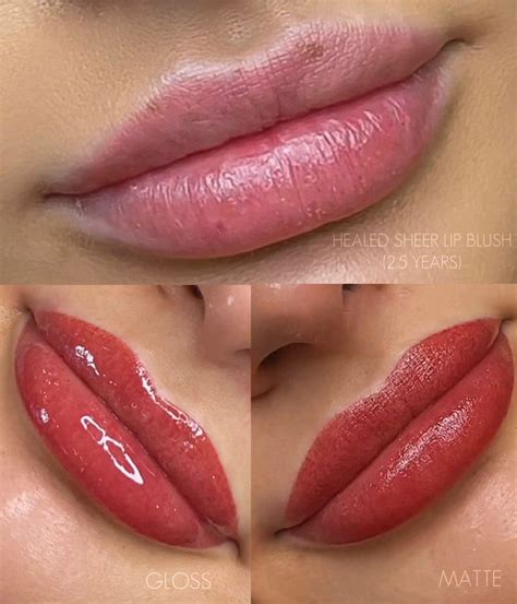Lip Stain And Lipstick Vs Lip Blush Tattoo Enhancing Your Pout With