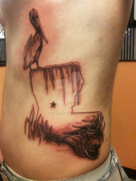 Louisiana Boot Tattoos Louisiana Boot Tattoos