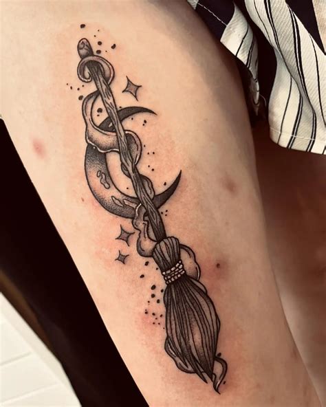 Magic Witch Tattoos Witch Tattoo Designs To Embrace Your Dark Side Magic Witch Tattoos Witch Tattoo Designs To Embrace Your Dark Side