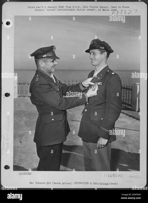 Major General James H Doolittle Pins The Distinuguished Flying Cross Major General James H Doolittle Pins The Distinuguished Flying Cross