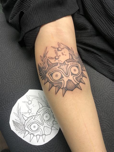 Majora's Mask Tattoo Design