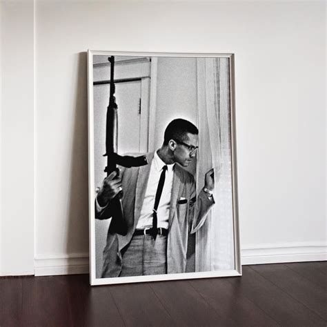 Malcolm X Gun Tattoos