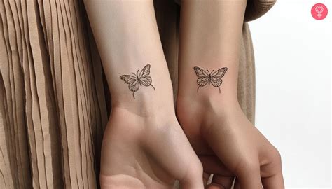 Matching Butterfly Tattoos Thanks Again Mooreink Readyformooreink