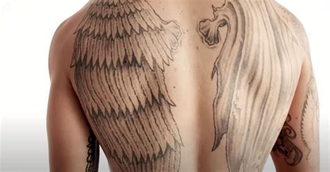 Max Holloway Back Tattoo