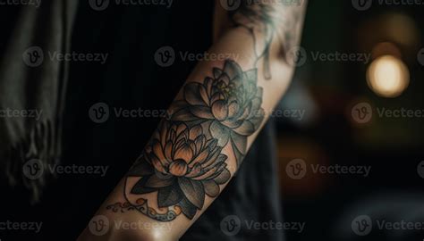 Modern Henna Tattoo Design Symbolizes Individuality And Creativity