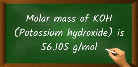 Decoding Molar Mass of KOH: Precision Unveiled