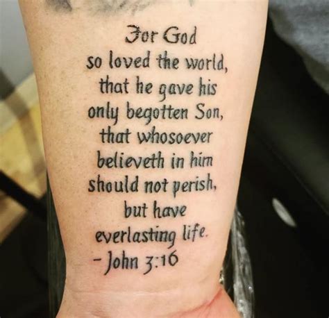 Mom Amp 39 S Favorite Bible Verse John 3 16 John 3 16 Tattoo Verse Mom Amp 39 S Favorite Bible Verse John 3 16 John 3 16 Tattoo Verse