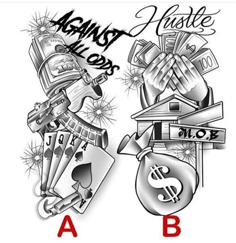 Money Tattoo Flash