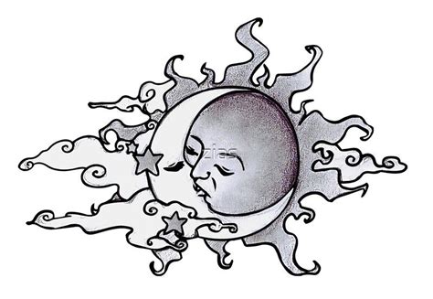 Moon And Sun Kissing Tattoos Moon And Sun Kissing Tattoos
