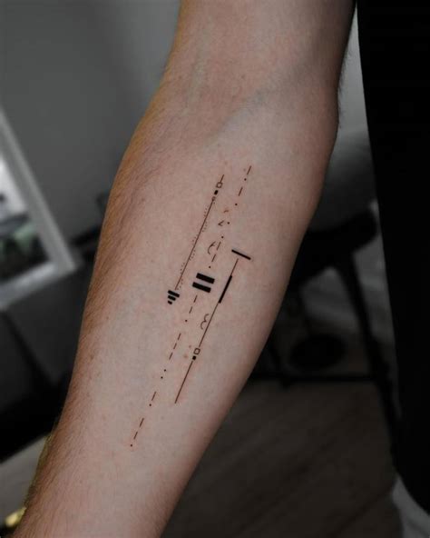 Morse Code Tattoo Bronctattooaus Com