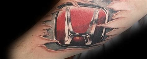 Motorcyclist Gets Unintentional Honda Tattoo Honda Tech